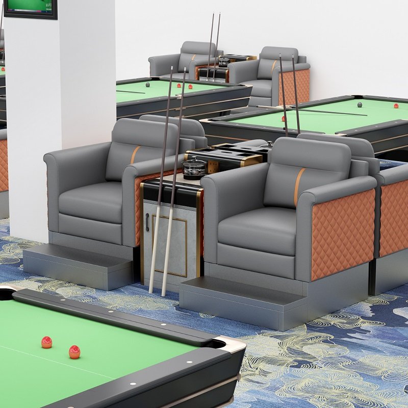 Billiard chair room special sofa room Pool hall sofa billiard spectator chair balle de couche billiard ball chair