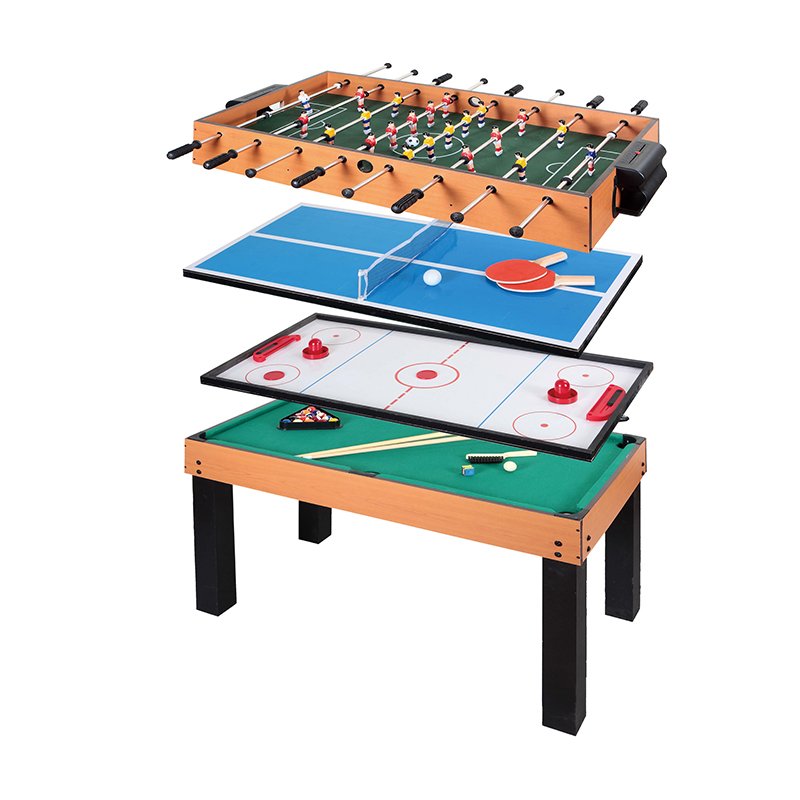 20" 5 In 1 multi game table include soocer/snooker/air hockey/tennis/chess game