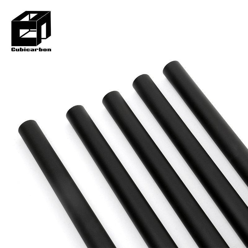 Cue Stick Carbon Fiber 12.4 Customized Diameter Length Wholesale Price Carbon Fiber Pool Cue Extension Foam Filled
