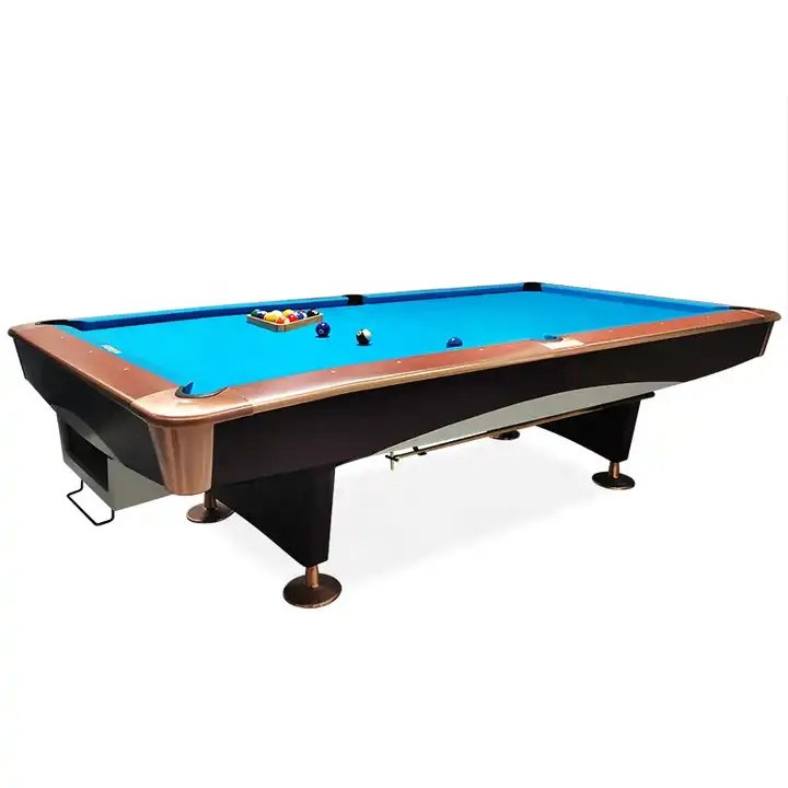 Hot Sell Superior 9 Feet Slate Billiard Pool Table For Indoor Entertainment