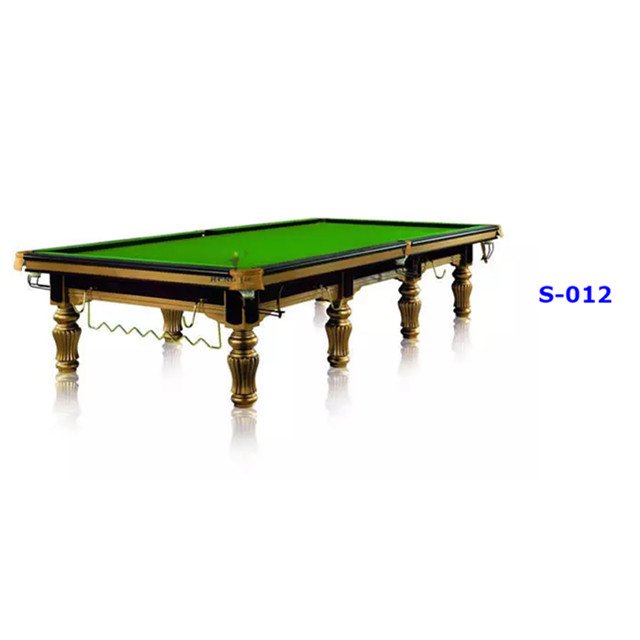 High quality of 12ft solid wood snooker table, Billiard Snooker table with accessories