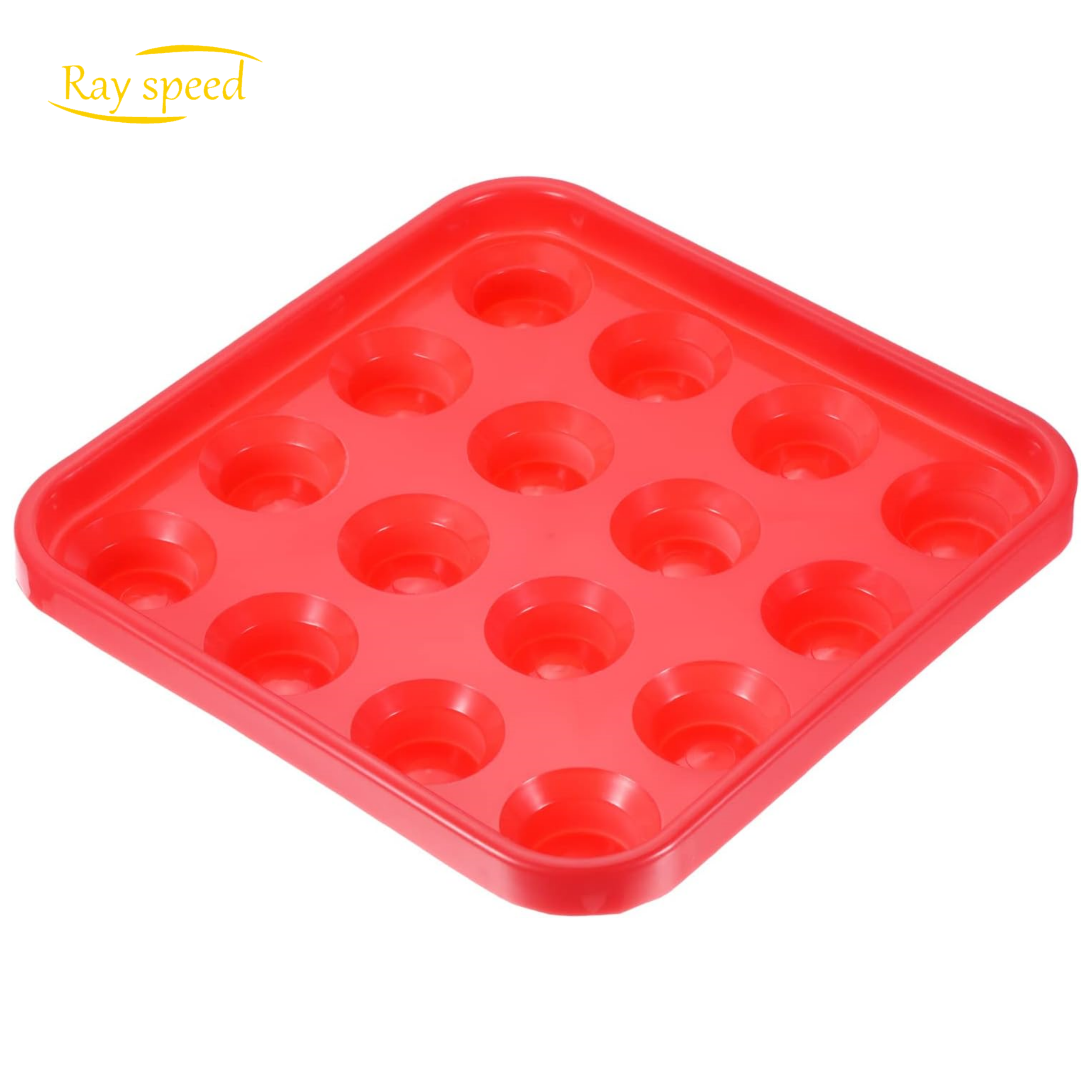 Rayspeed Pool Ball Tray, Billiard Ball Holder,Snooker Ball Storage Tray Tool Pool Table Accessory For 16 Balls