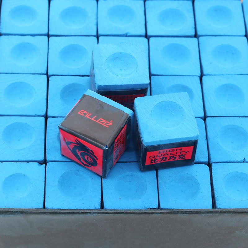 Professional for billiards snooker cues, for billiards snooker cues 5A series high quality chalk 144 pieces/box
