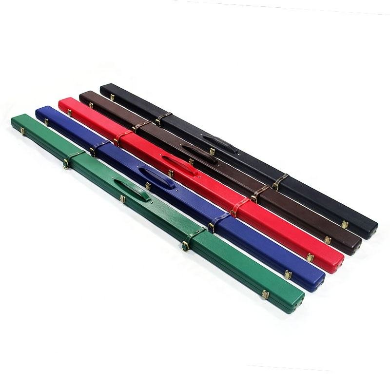 High Quality factory price Leather one Piece Straight Billiard Snooker Pool Cue Stick Case for sale