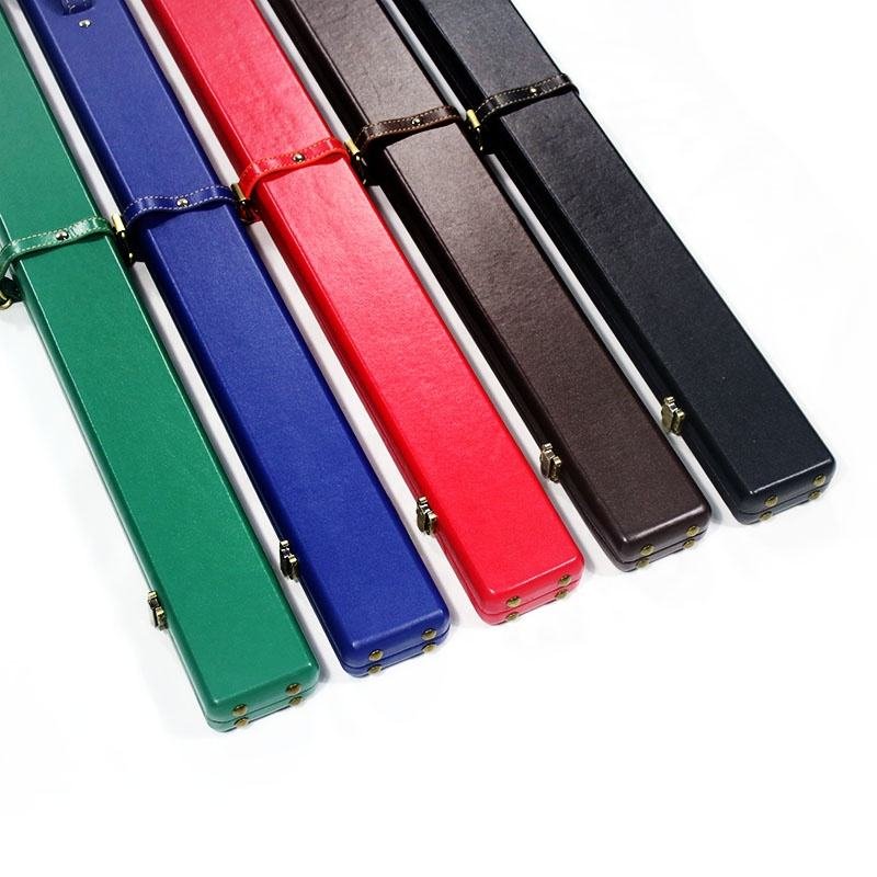 High Quality factory price Leather one Piece Straight Billiard Snooker Pool Cue Stick Case for sale