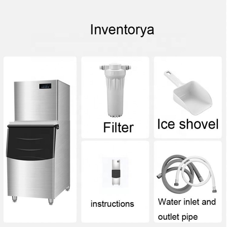 Big Capacity Good quality Dry Cube Ice Making Machine Small Block Ice Machine Ice Cube Maker Machine