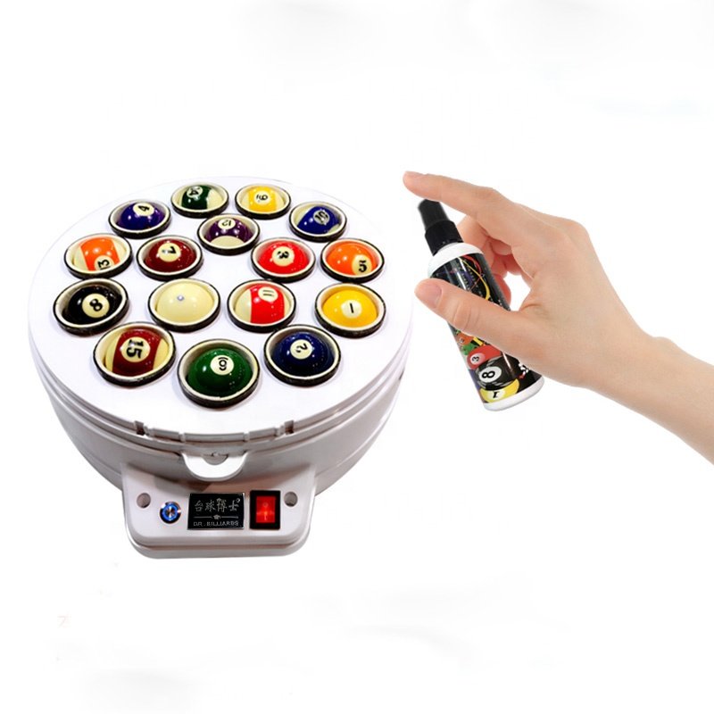 Promotion Sale Professional automatic 16pcs pool billiard ball cleaner washing cleaning machine