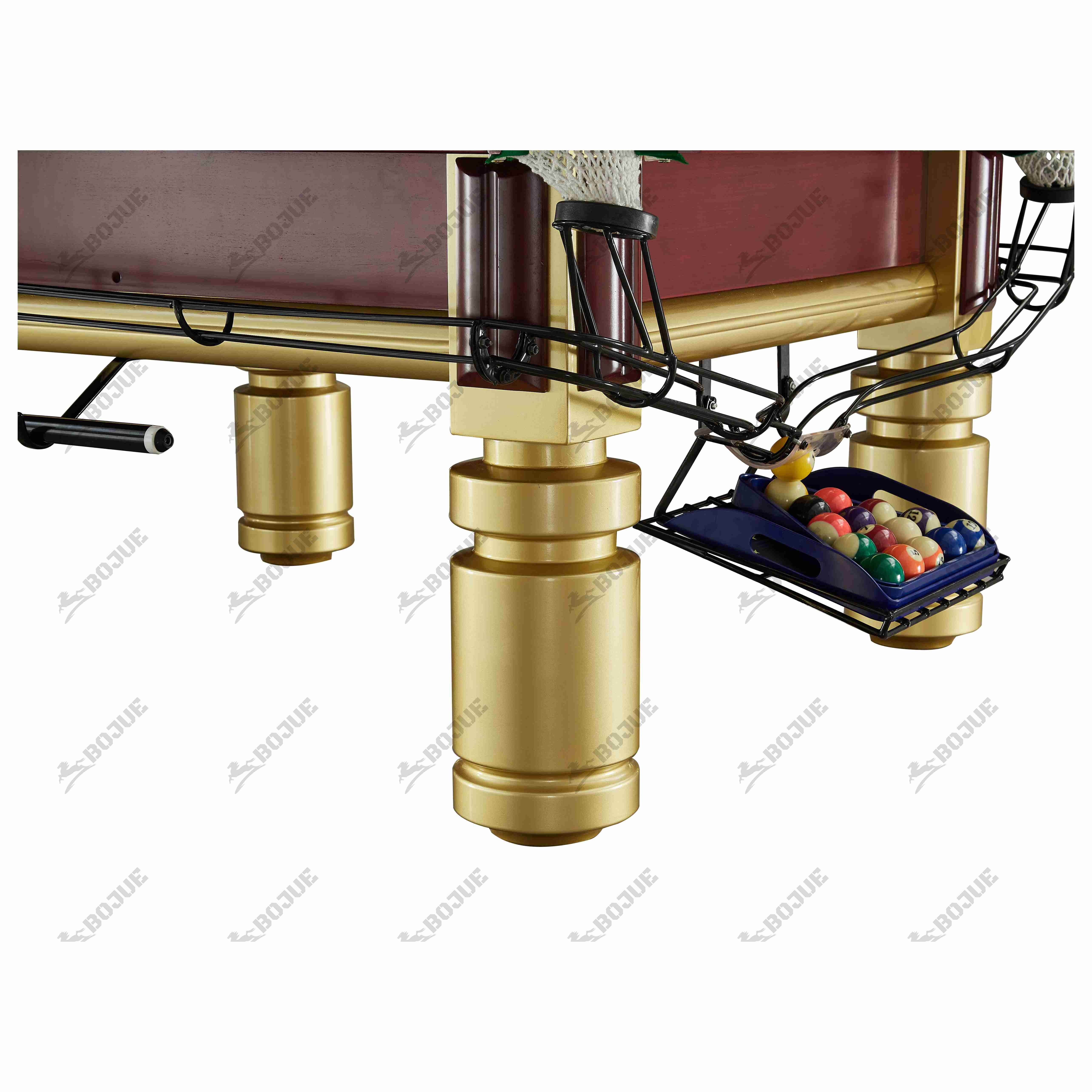Customizable Snooker Table Chinese Billiards With Sturdy Solid Wood Structure Pool Table
