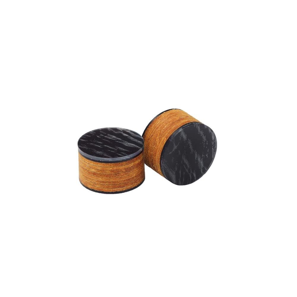New Acrylic and pork leather billiard cue tips