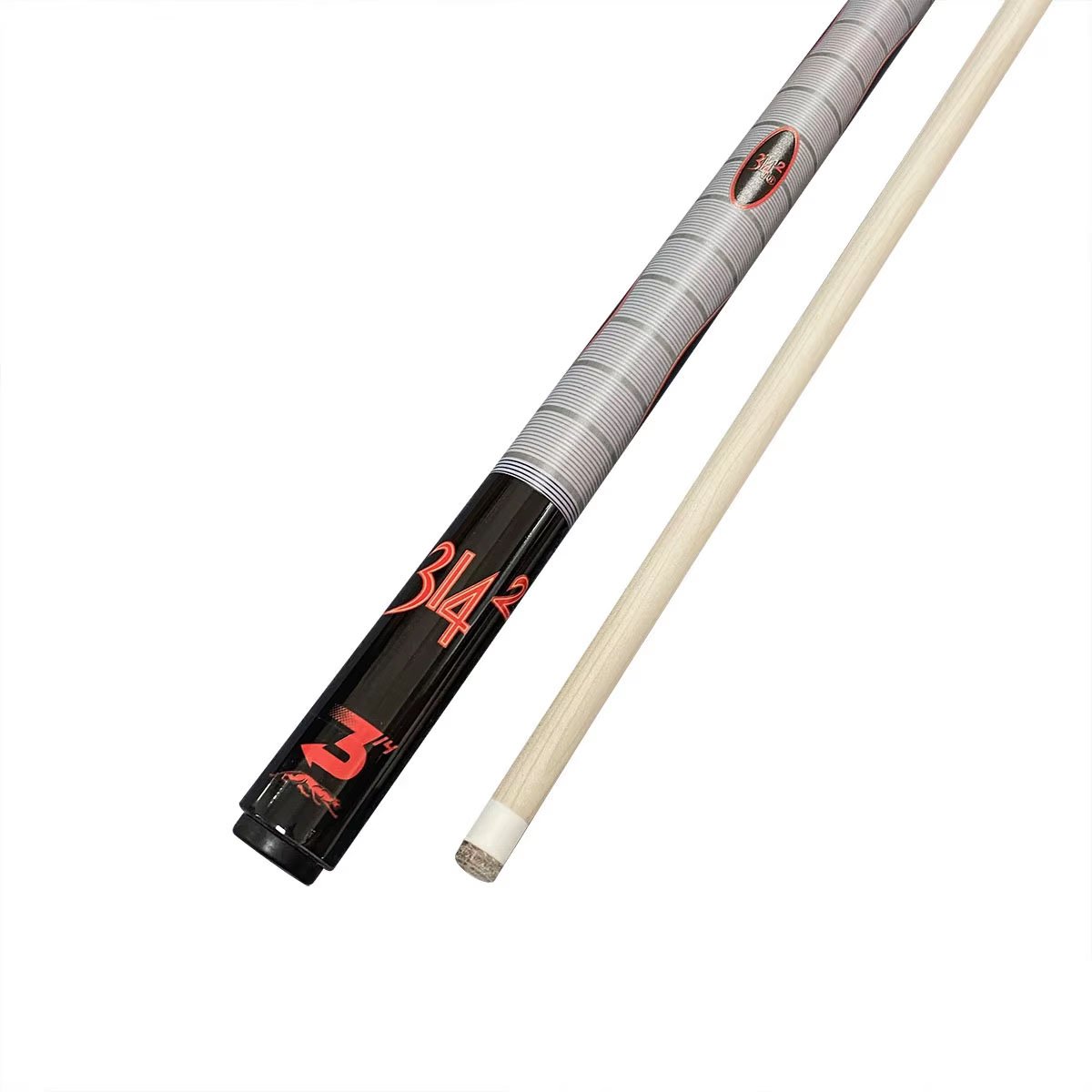TQG-147-16 American 13mm Big Head Pool Table Stainless Steel Joint Cocobolo Butt Sleeve 16-Color Snooker Billiard Cues Clubs