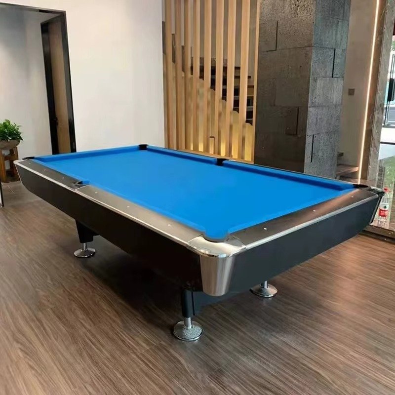 Wholesale Factory Sale Solid Wood 9ft Pool Table Stone Slate Top Snooker Game Accessories