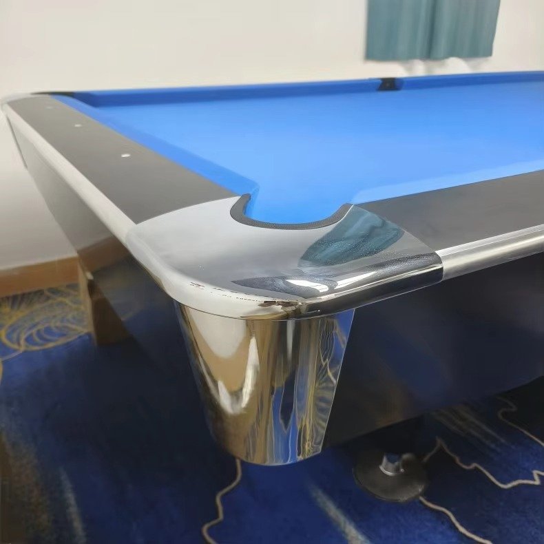 Wholesale Factory Sale Solid Wood 9ft Pool Table Stone Slate Top Snooker Game Accessories