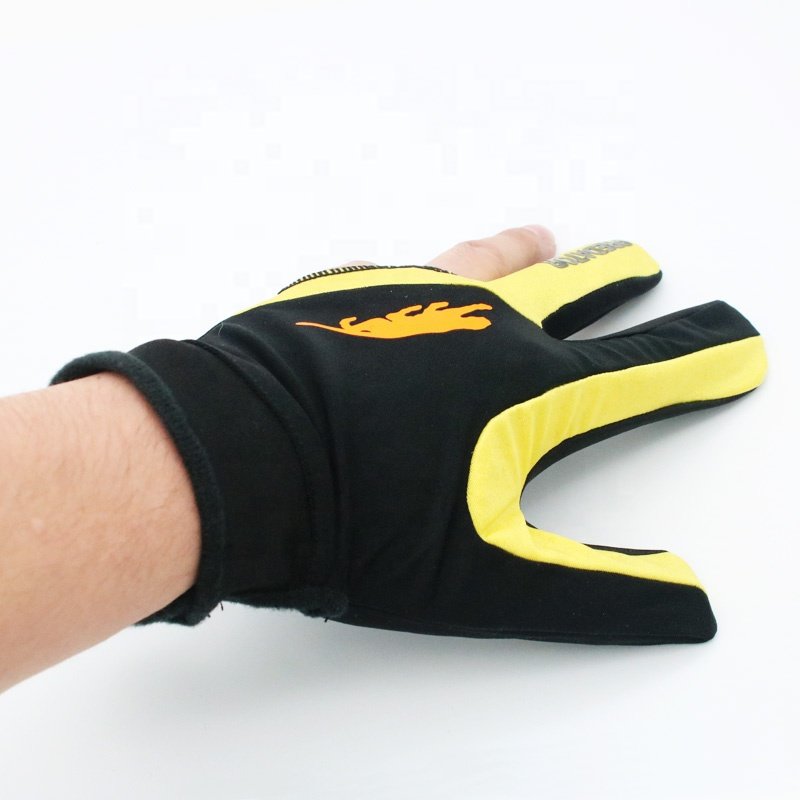 Premium High Quality Professional 3 Fingers left hand Billiard Pool Snooker Gloves