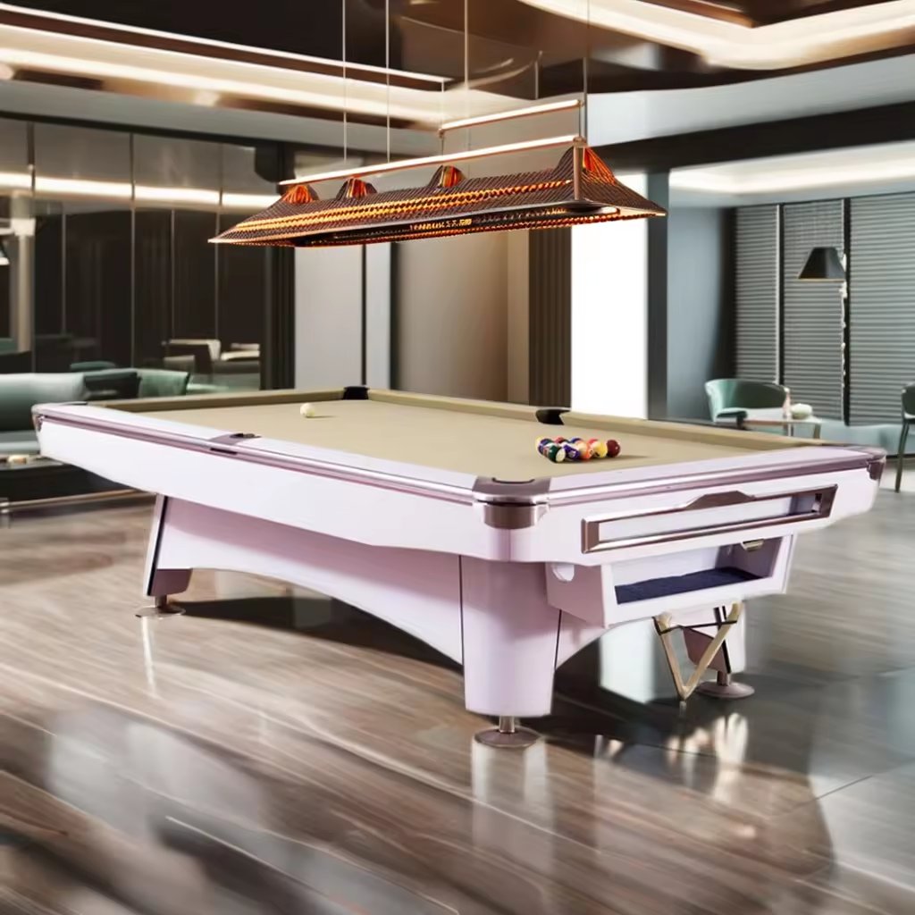 Naipni Factory Commercial Use 9ft Snooker Tables Slate Bed Pool Tables