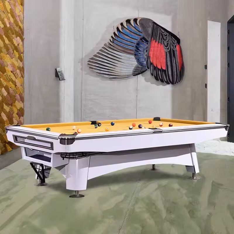 Naipni Factory Commercial Use 9ft Snooker Tables Slate Bed Pool Tables