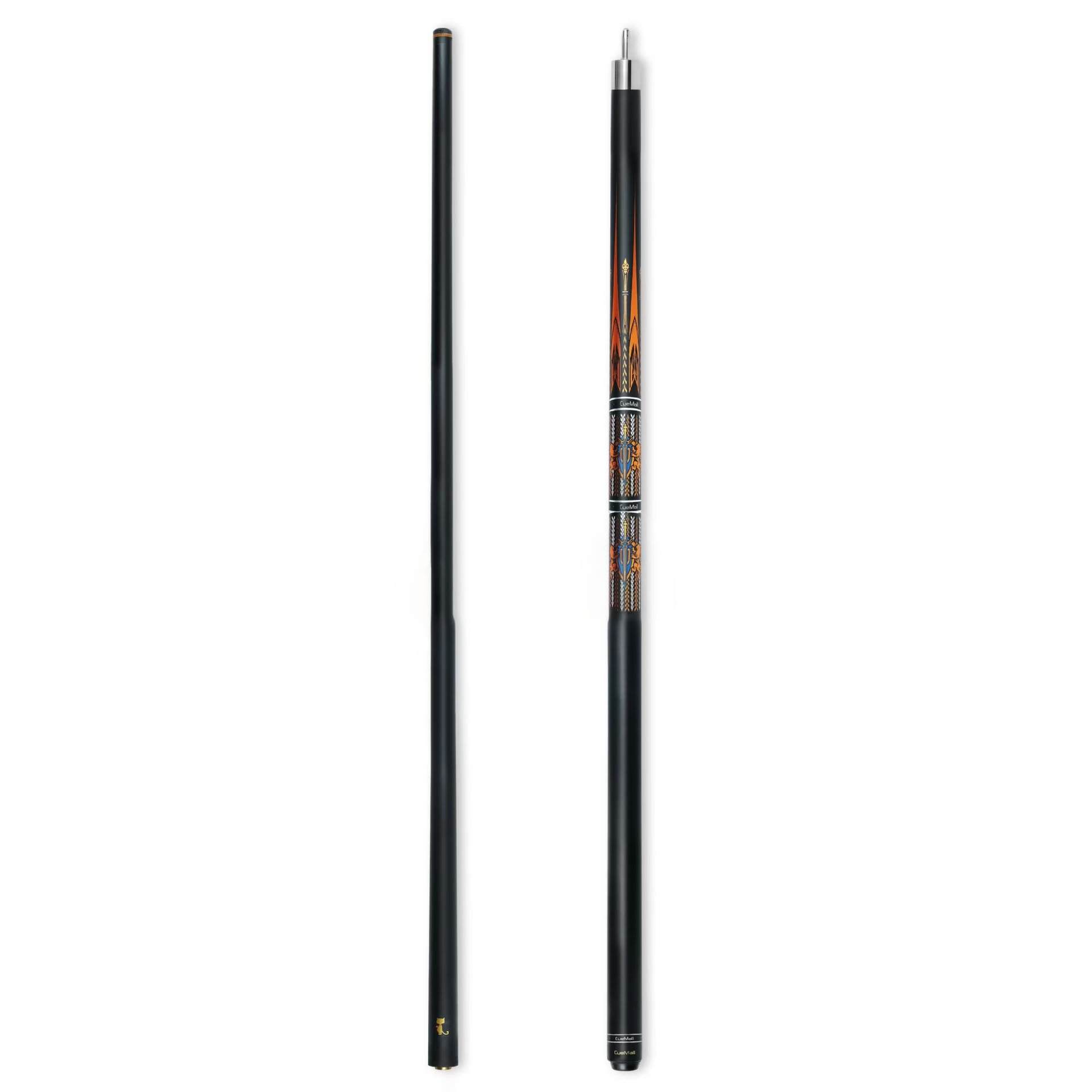 Wholesale Price Billiard 2-PC Glassfiber Cue Stick Snooker Billiard Cue Stick Black For Club Billiards Game