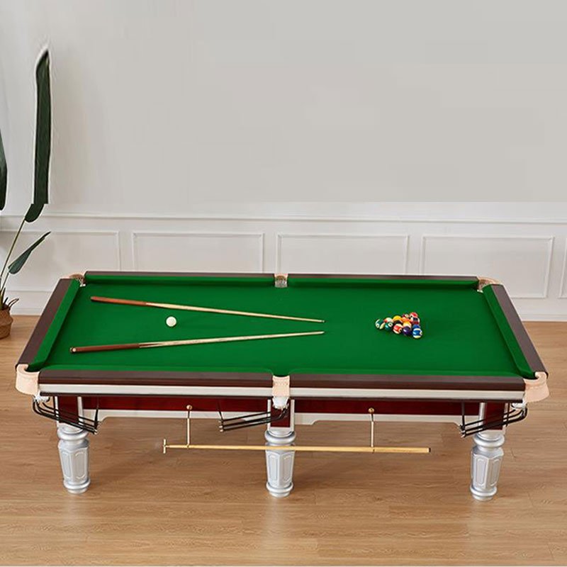 Standard professional bluestone billiard table, solid wood Chinese black 8-ball billiard table