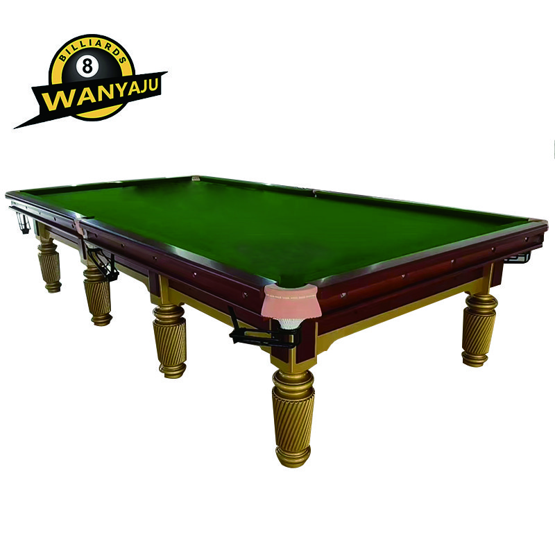 Cushion Snooker Tables Professional Steel Wholesale Price Strachan Snooker 12ft Customized Wood Unisex 3 - 5 Years 1000 Slate