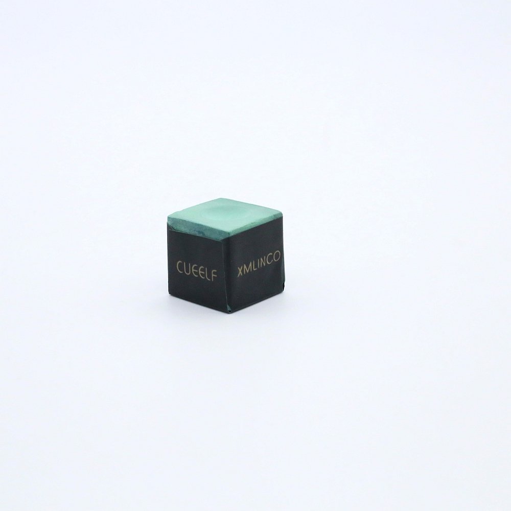 Xmlinco Billiards Green Dry Square No-Slip Pool Cue Chalk Billiard Tip Chalks Snooker Cue Chalk