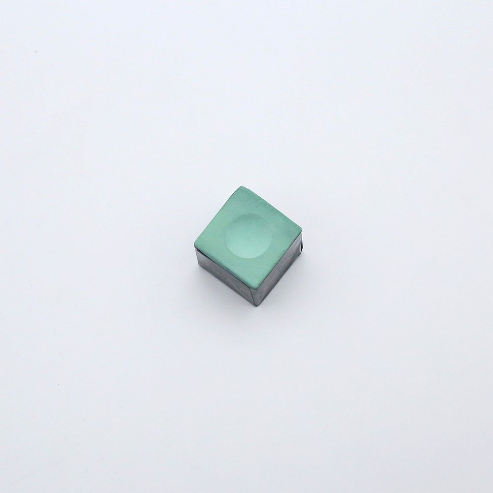 Xmlinco Billiards Green Dry Square No-Slip Pool Cue Chalk Billiard Tip Chalks Snooker Cue Chalk