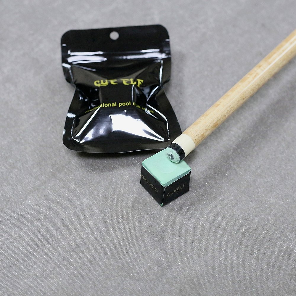 Xmlinco Billiards Green Dry Square No-Slip Pool Cue Chalk Billiard Tip Chalks Snooker Cue Chalk