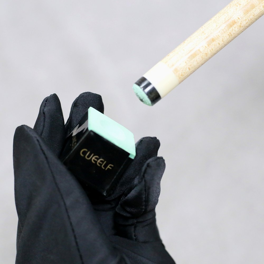 Xmlinco Billiards Green Dry Square No-Slip Pool Cue Chalk Billiard Tip Chalks Snooker Cue Chalk