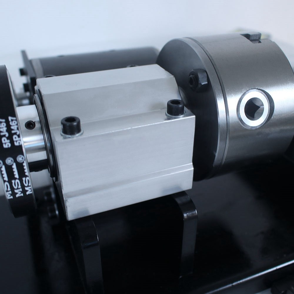 A Professional Mini Variable Speed Pool Cue Snooker & Billiard Cue Repairing Machine With Shift Rail For Workshop Model