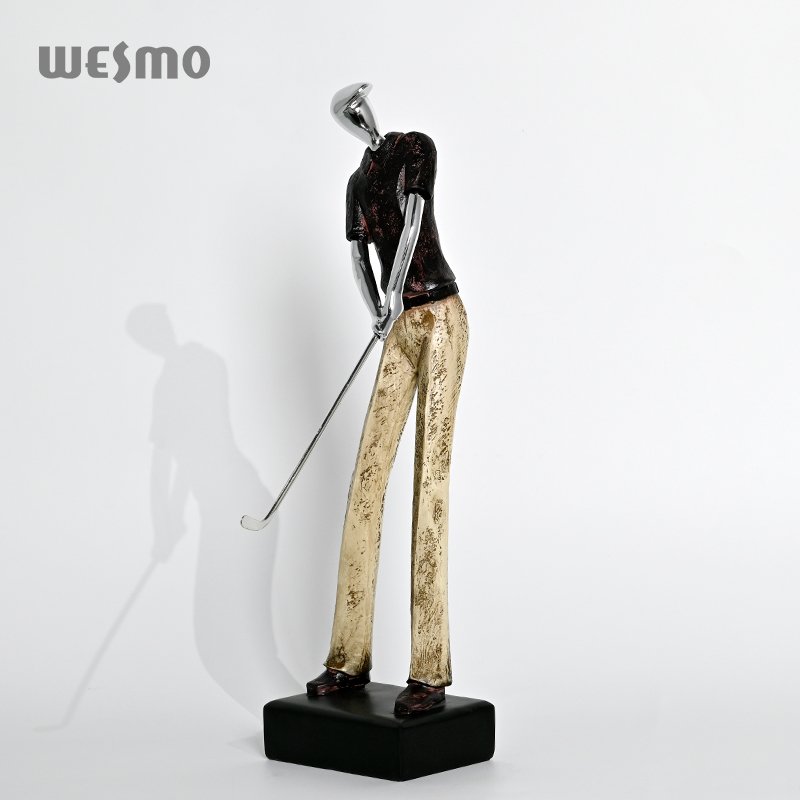 The Desktop Resin snooker billiards figure statue Handmade Billiard figure sculpture Resin Statue Crafts