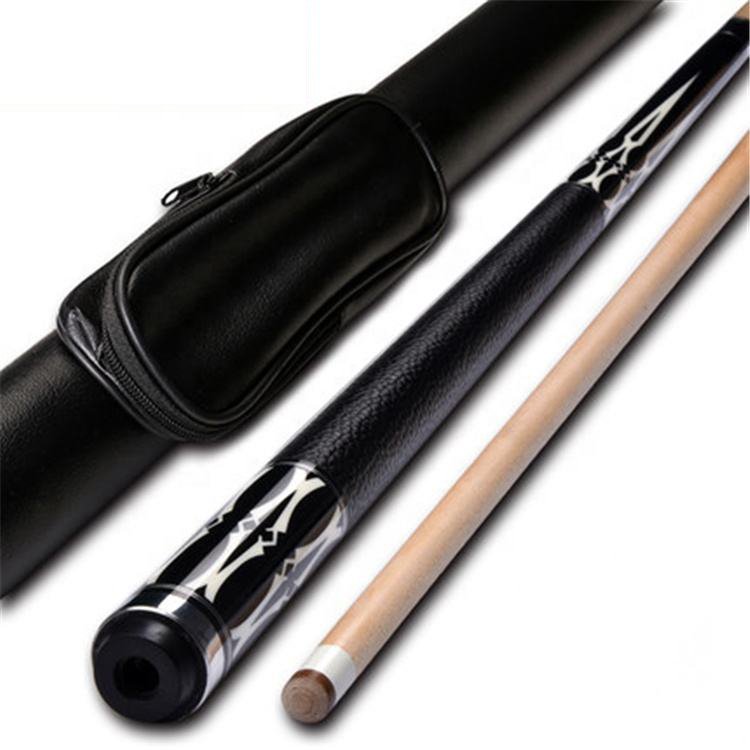 TQG-126 High Quality Custom Handmade Ash Pool Cue Carbon Taco De Sinuca with Center Joint Snooker/Pool Accessory