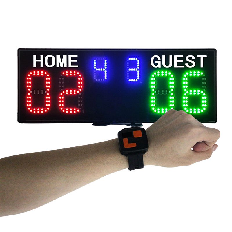 YIZHI Scoreboard Electronic Football Digital Basketball Snooker Table Tennis Dart Flag Electric Badminton Outdoor Scoring Board