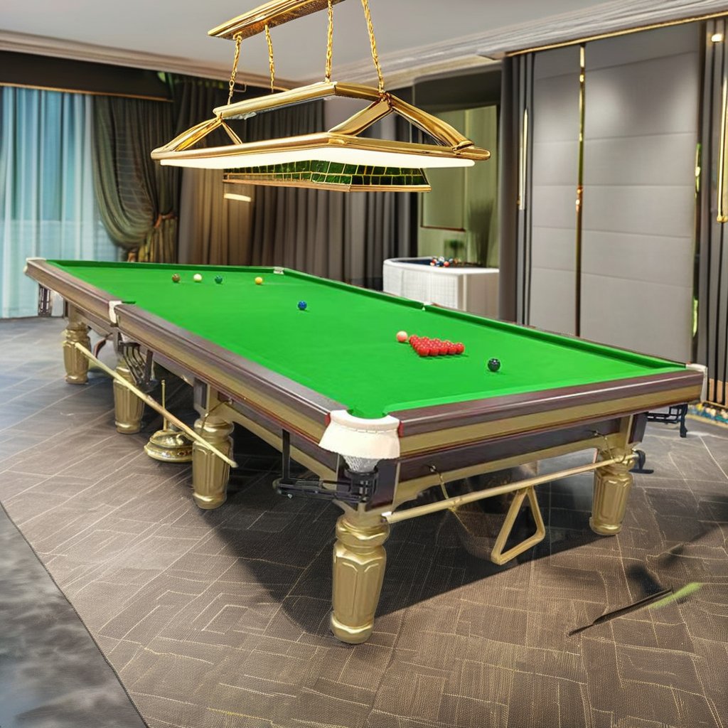 High quality world professional snooker table 12 ft snooker pool table for Club