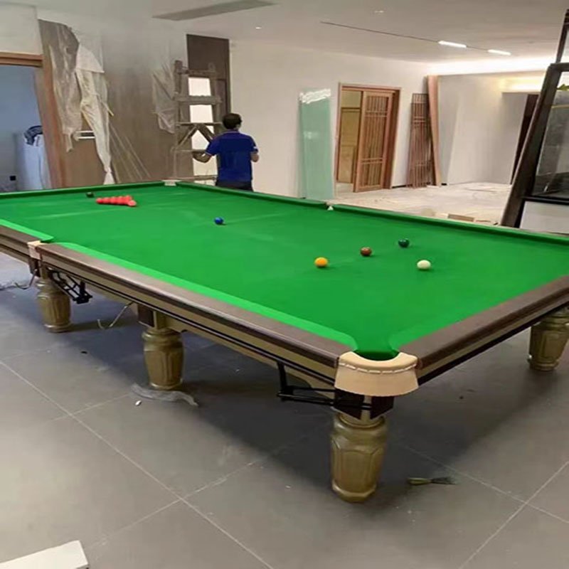 High quality world professional snooker table 12 ft snooker pool table for Club
