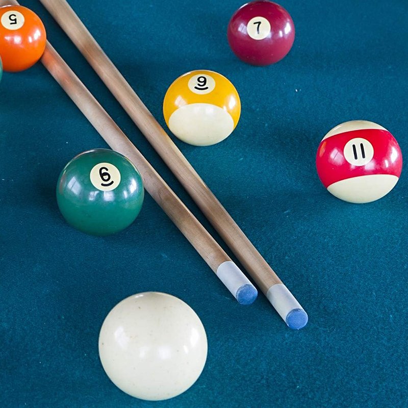 M0090 Customizable XXL Snooker Cue Tips 10mm & 12mm Imitation Cowhide pool Leather Box Outer Packaging with Custom Logo