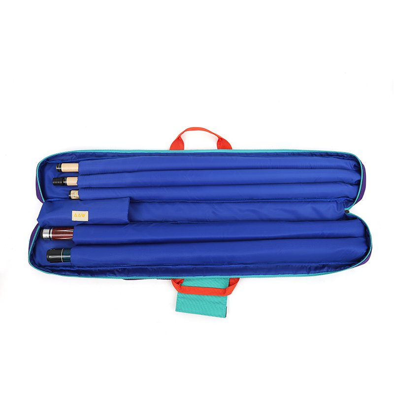 Snooker cue bag, waterproof, fashionable, personalized, nine ball bag, soft handheld, shoulder and back equipment, thickened