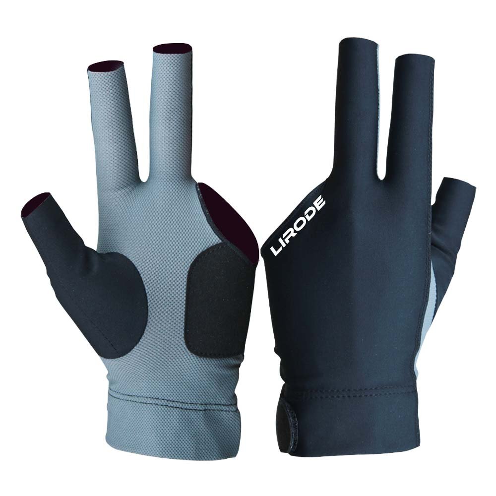 Wholesale Cheap Price Billiard Gloves Four-color Durable Non-slip Breathable Blilliard Accessories Snooker Gloves OPP Bag Wood