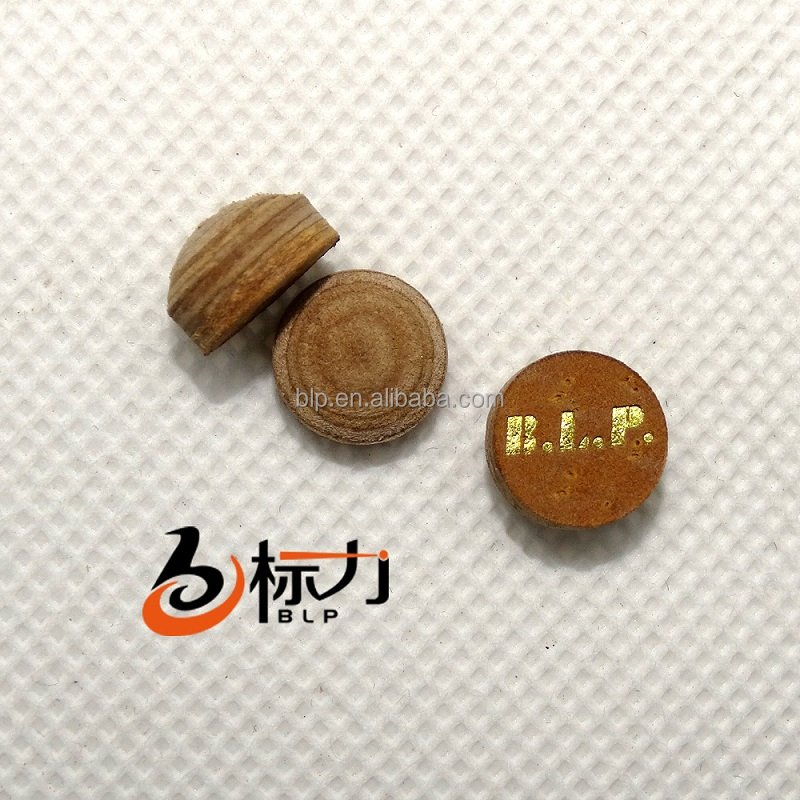 real leather billiard snooker pool cue tips muti layer billiard accessories for sale