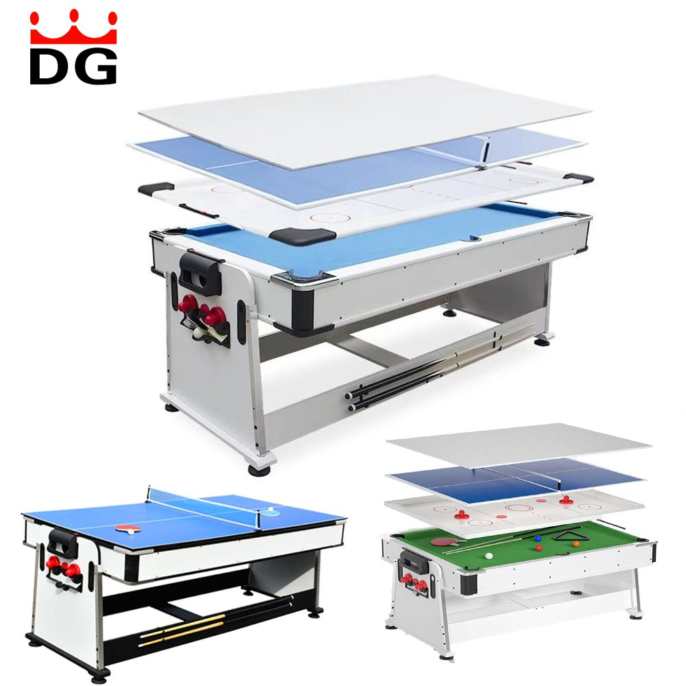 High Quality Game Table Snooker Game Table 4 in 1 Multi Game Billiard Pool Table For Sale