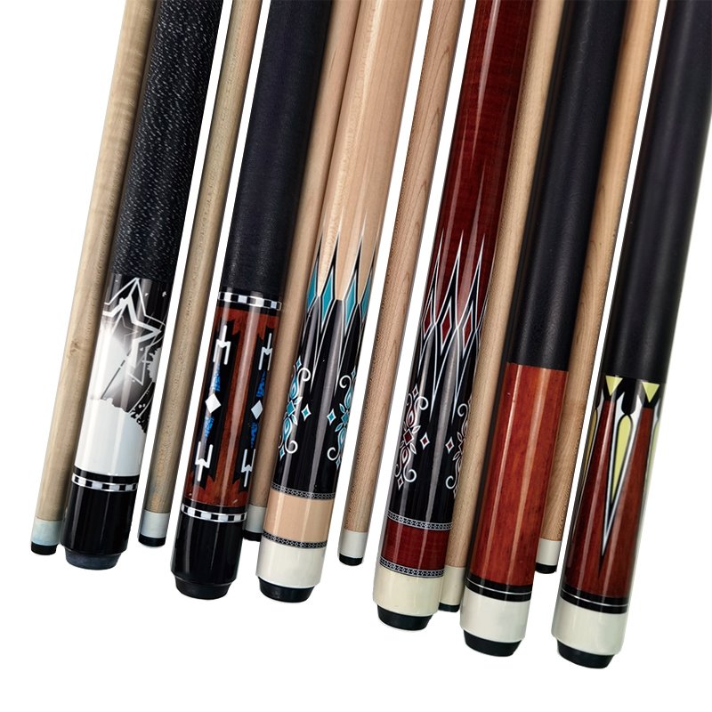 Hot Selling pool cue Billiard and Snooker Cue maple wood with nice price billiard cue stick pool table billiard