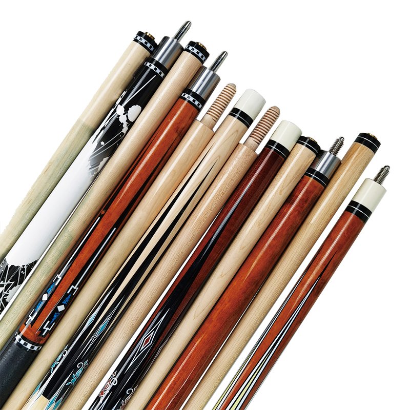 Hot Selling pool cue Billiard and Snooker Cue maple wood with nice price billiard cue stick pool table billiard
