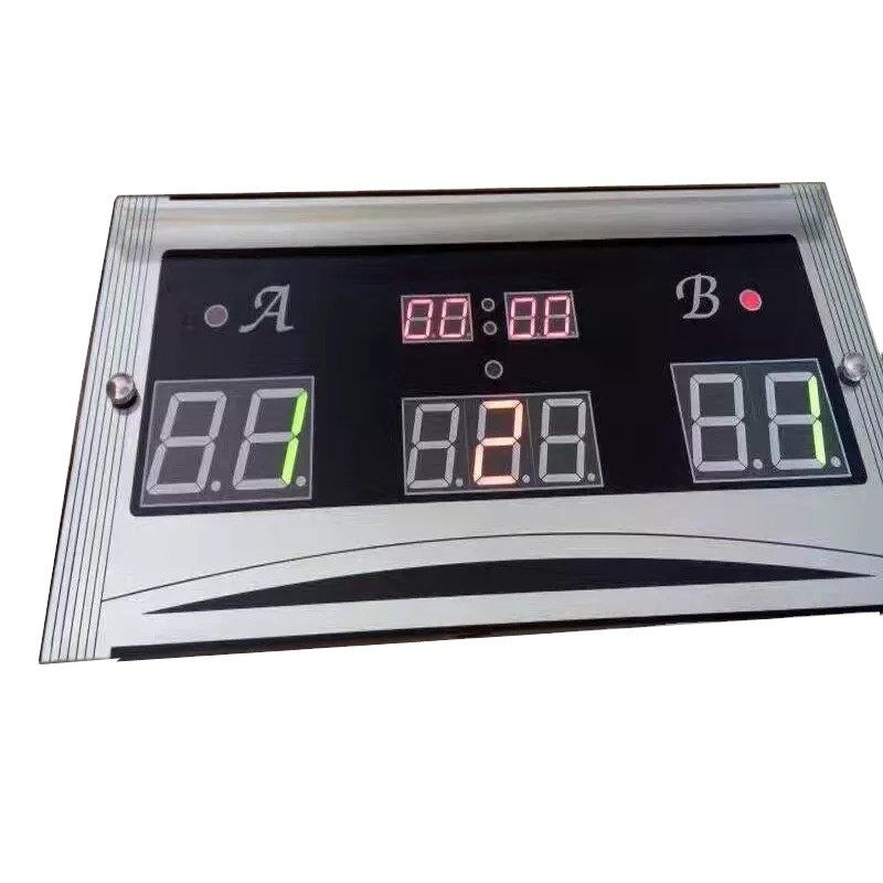 Cueelf professional electronic billiard scoreboard with led display pool snooker digital scoreboard