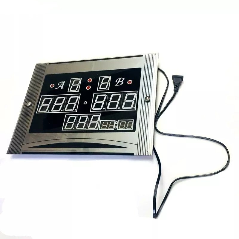 Cueelf professional electronic billiard scoreboard with led display pool snooker digital scoreboard
