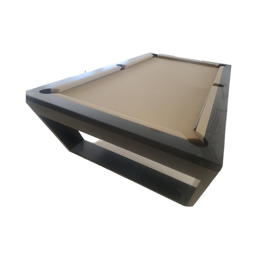 Luxury 7FT/8FT/9FT Snooker & Billiard Pool Table Custom Size with Wood Legs & Rubber Cushions for Sports Use