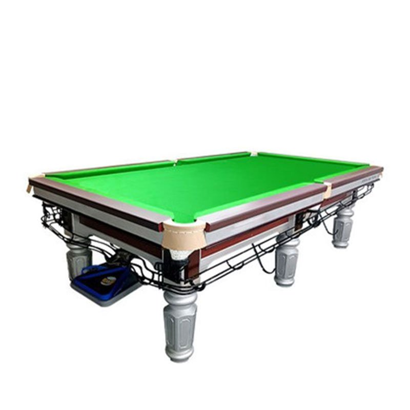 High-End American Table Tennis Chinese Snooker Pool Table Commercial Use 8 Adult Home Steel Warehouse Use Black Standard Design