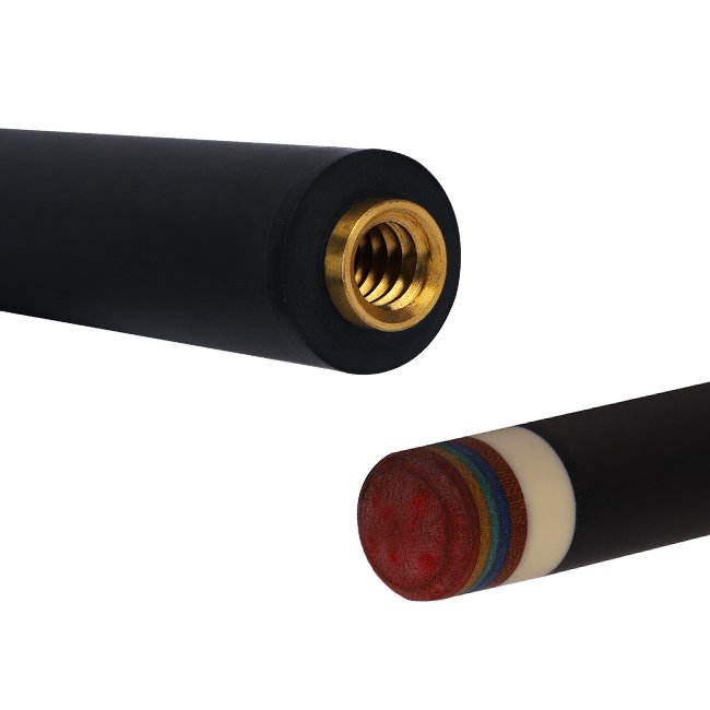 NO.32 ZY Fan Hua Sharpness Series Carbon Fiber Cue 1/2 Split 12.4mm & 12.9mm Factory Customization & OEM Customized Pool Cue