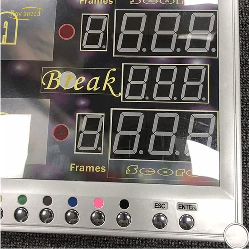 Rayspeed LED Digital Display Portable 0-199 Scores Tabletop Scoreboard Indoor Counting Score Keeper with Remote Control