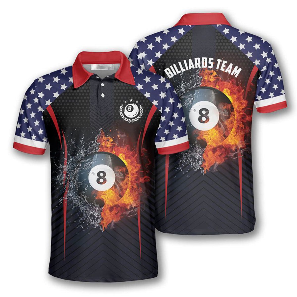 Unisex Breathable Quick Dry Polo Shirts for Adults Custom Logo Billiard Sports Sportswear with Short Sleeves Summer Men Women