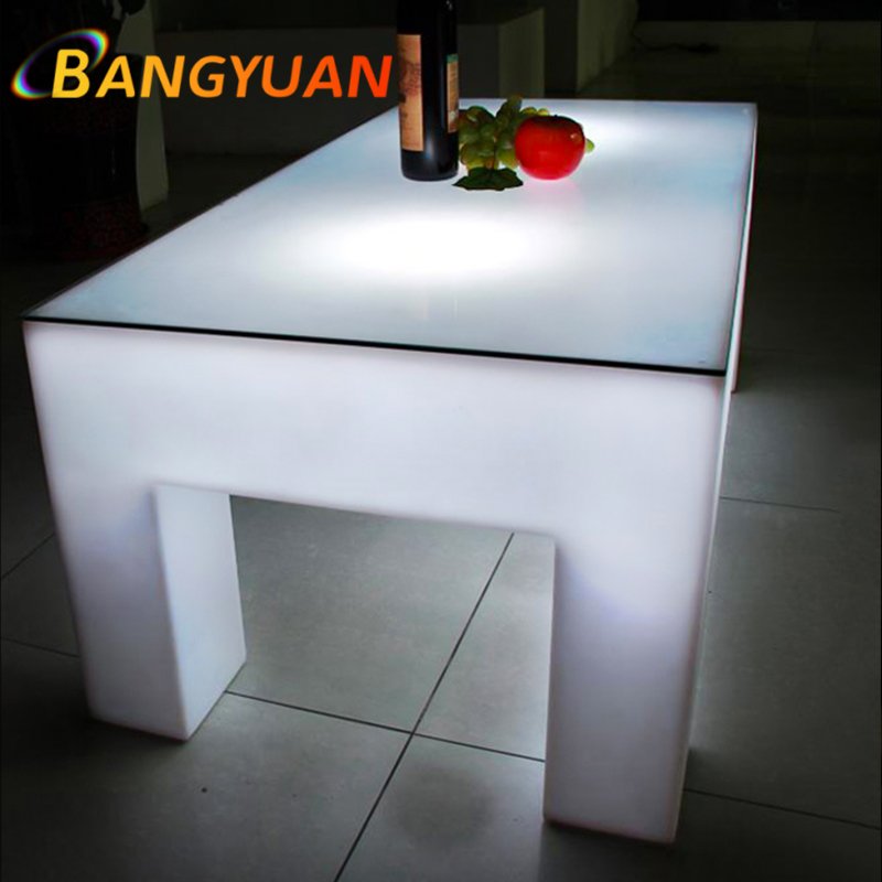 BAR nightclub celebration LED TABLE for BAR 16color change illuminated cocktail table party vibe
