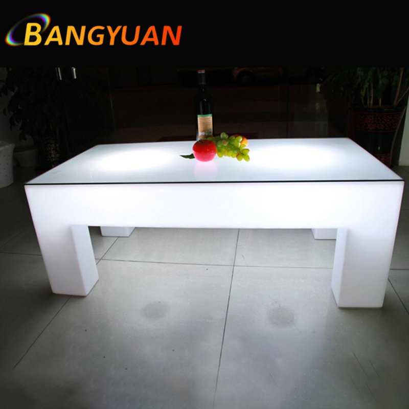 BAR nightclub celebration LED TABLE for BAR 16color change illuminated cocktail table party vibe
