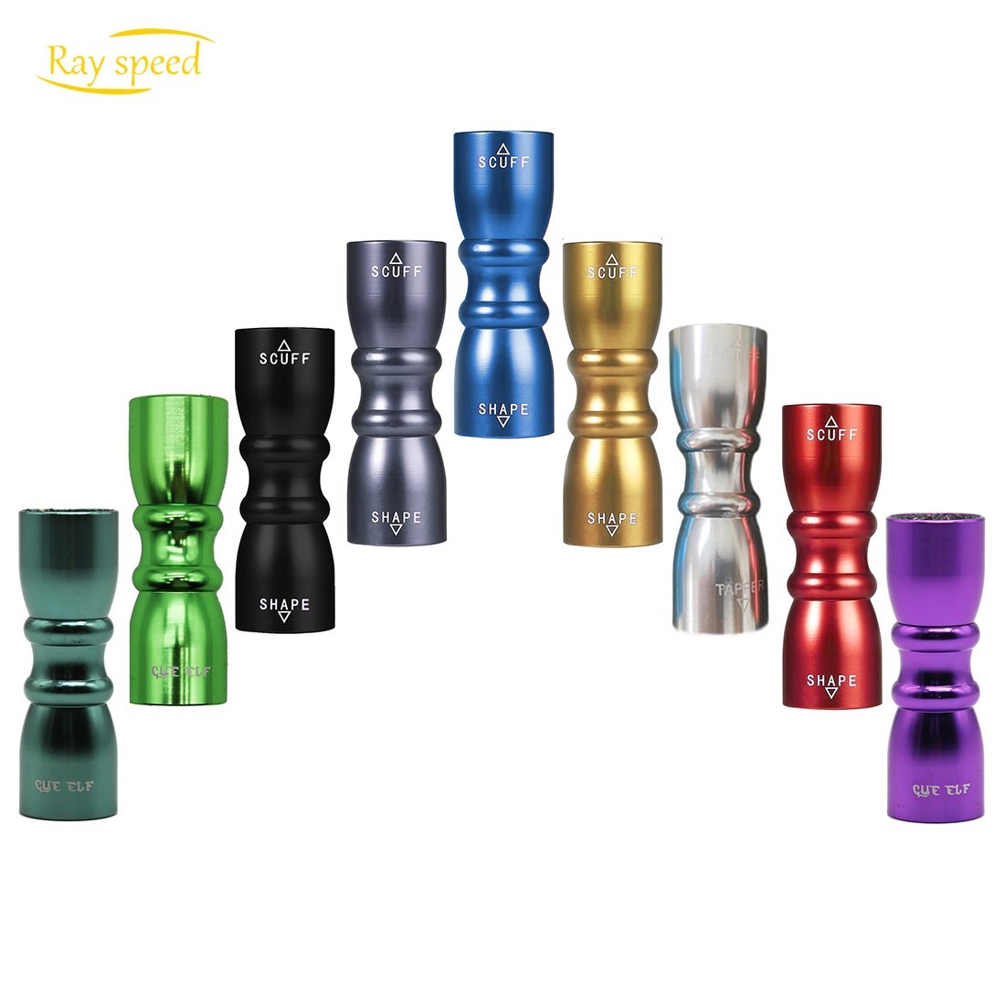 Rayspeed 3-in-1 Snooker Pool Cue Tips Cue Tip Stick Shaper Billiard Pool Cue Accessories Tool Scuffer/Aerator Read