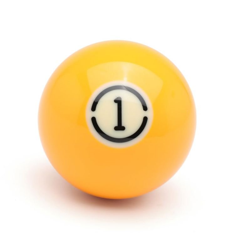 Premium Quality 57.2mm Tournament Black TV Ball Set American Billiard Balls Box Of 16 PCS